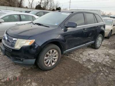 2008 Ford EDGE Edge Limit, blue — VIN 2FMDK49C58BA73662, Copart