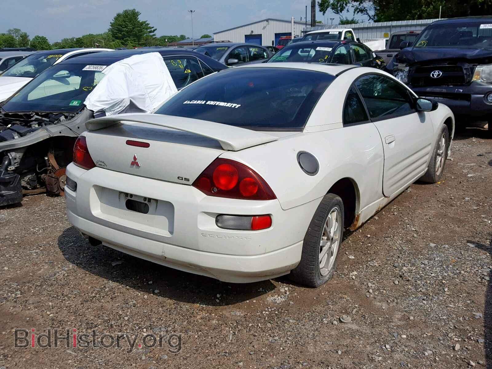 2001 MITSUBISHI ECLIPSE - VIN: 4A3AC44G31E070975 - Фото 4