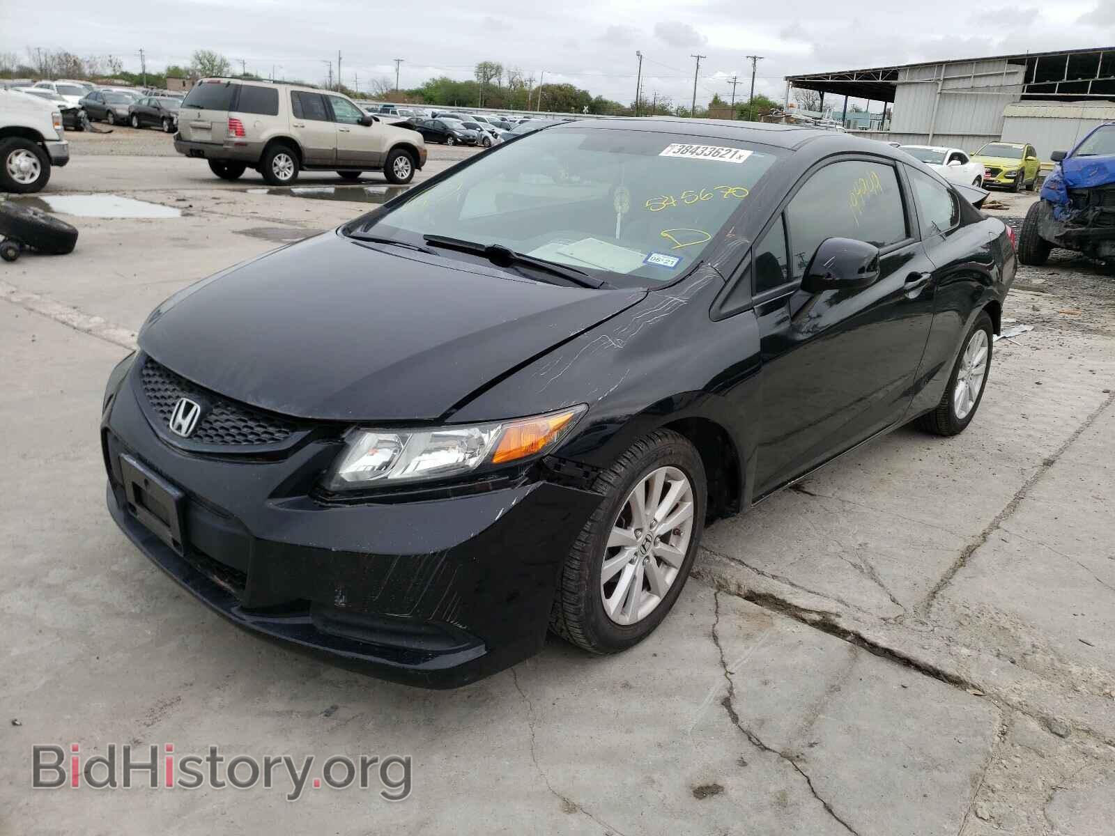 2012 HONDA CIVIC - VIN: 2HGFG3B81CH545670 - Фото 2