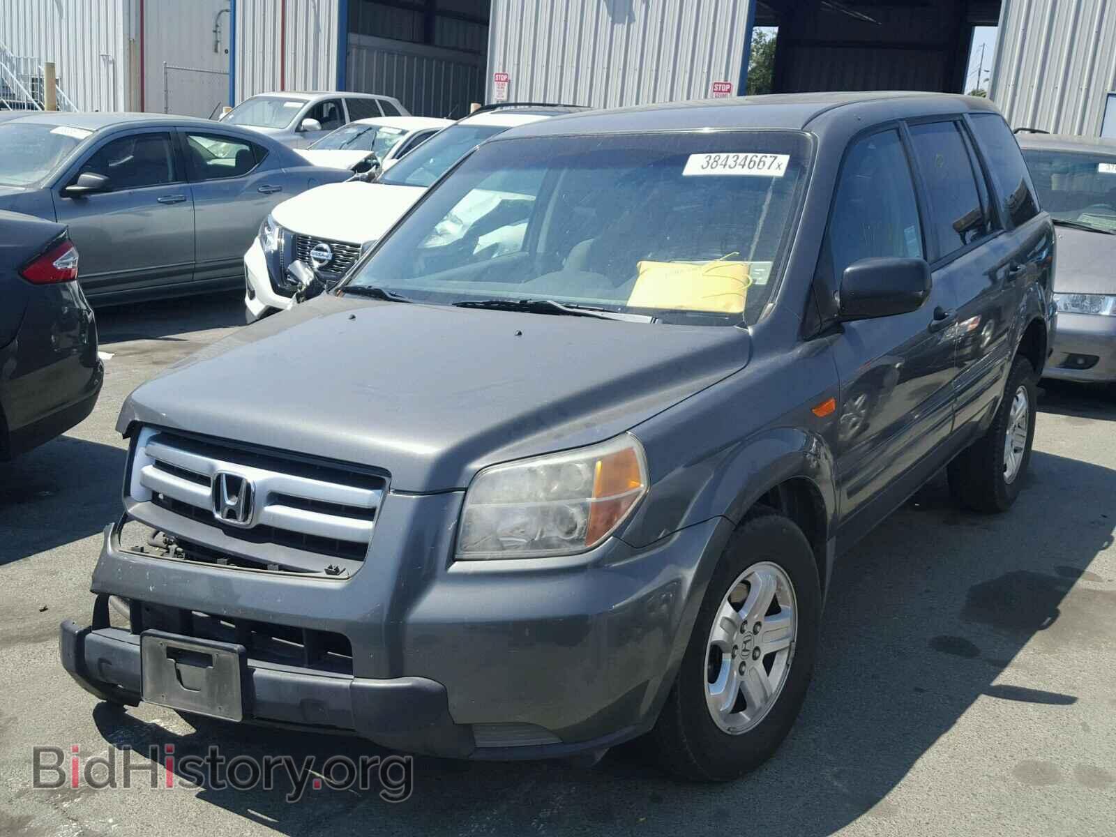 2007 HONDA PILOT - VIN: 5FNYF18187B015944 - Фото 2