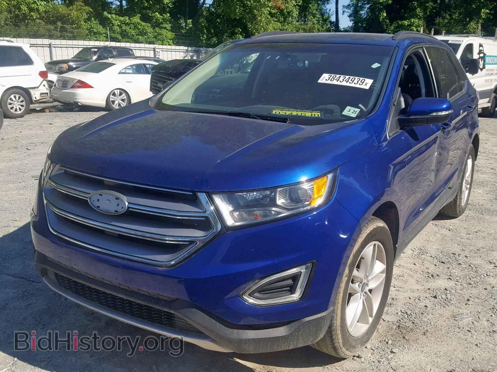 2015 FORD EDGE SEL - VIN: 2FMTK4J80FBC09759 - Фото 2