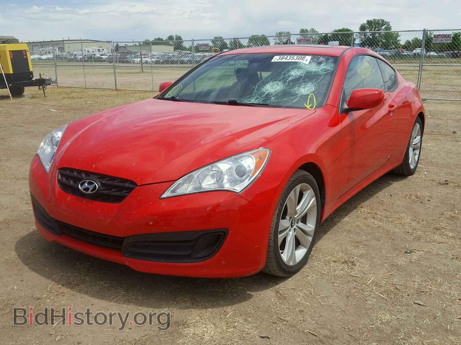 2012 HYUNDAI GENESIS - VIN: KMHHT6KD5CU070180 - Фото 2