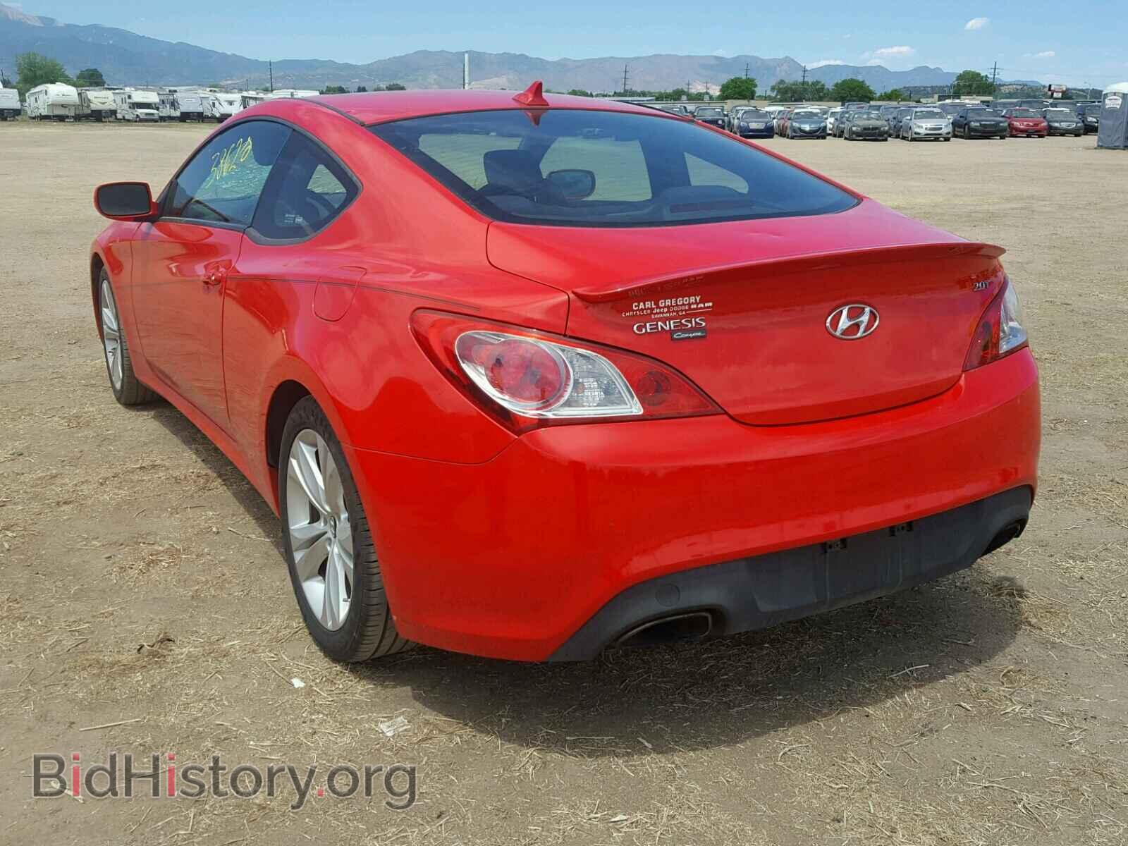 2012 HYUNDAI GENESIS - VIN: KMHHT6KD5CU070180 - Фото 3