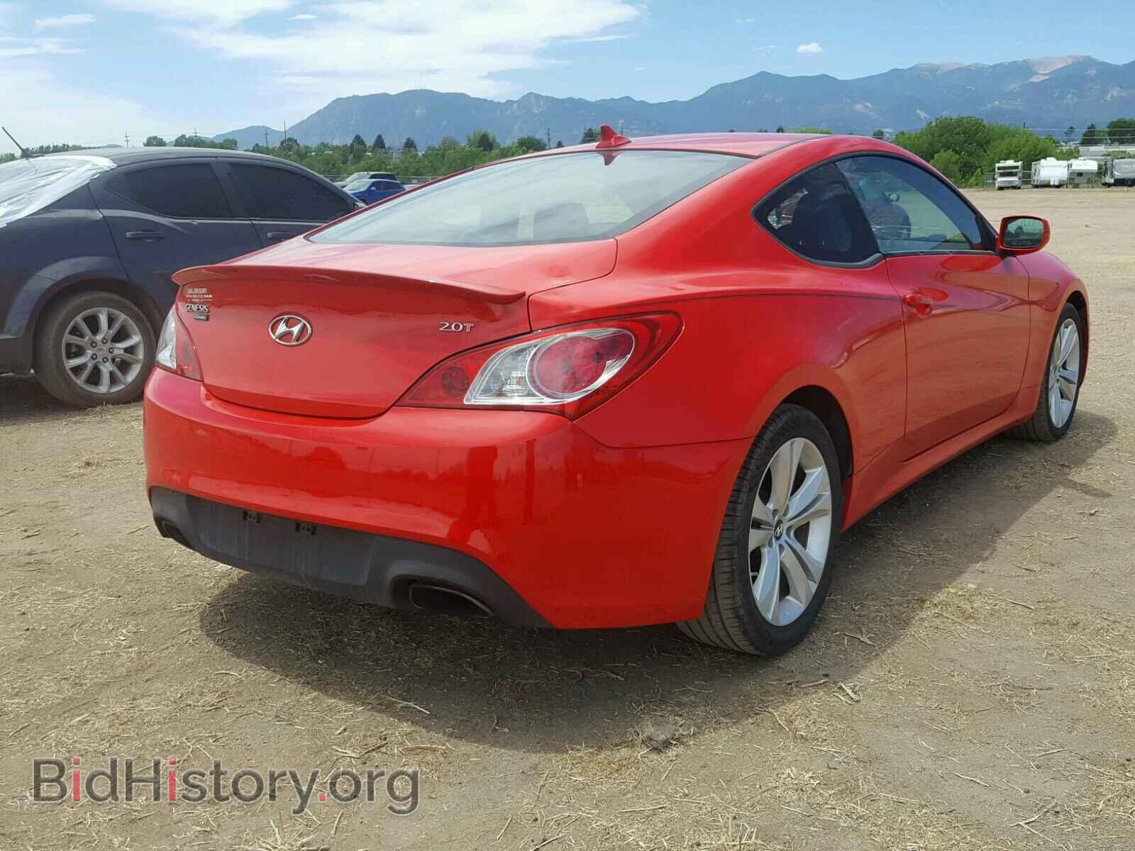 2012 HYUNDAI GENESIS - VIN: KMHHT6KD5CU070180 - Фото 4