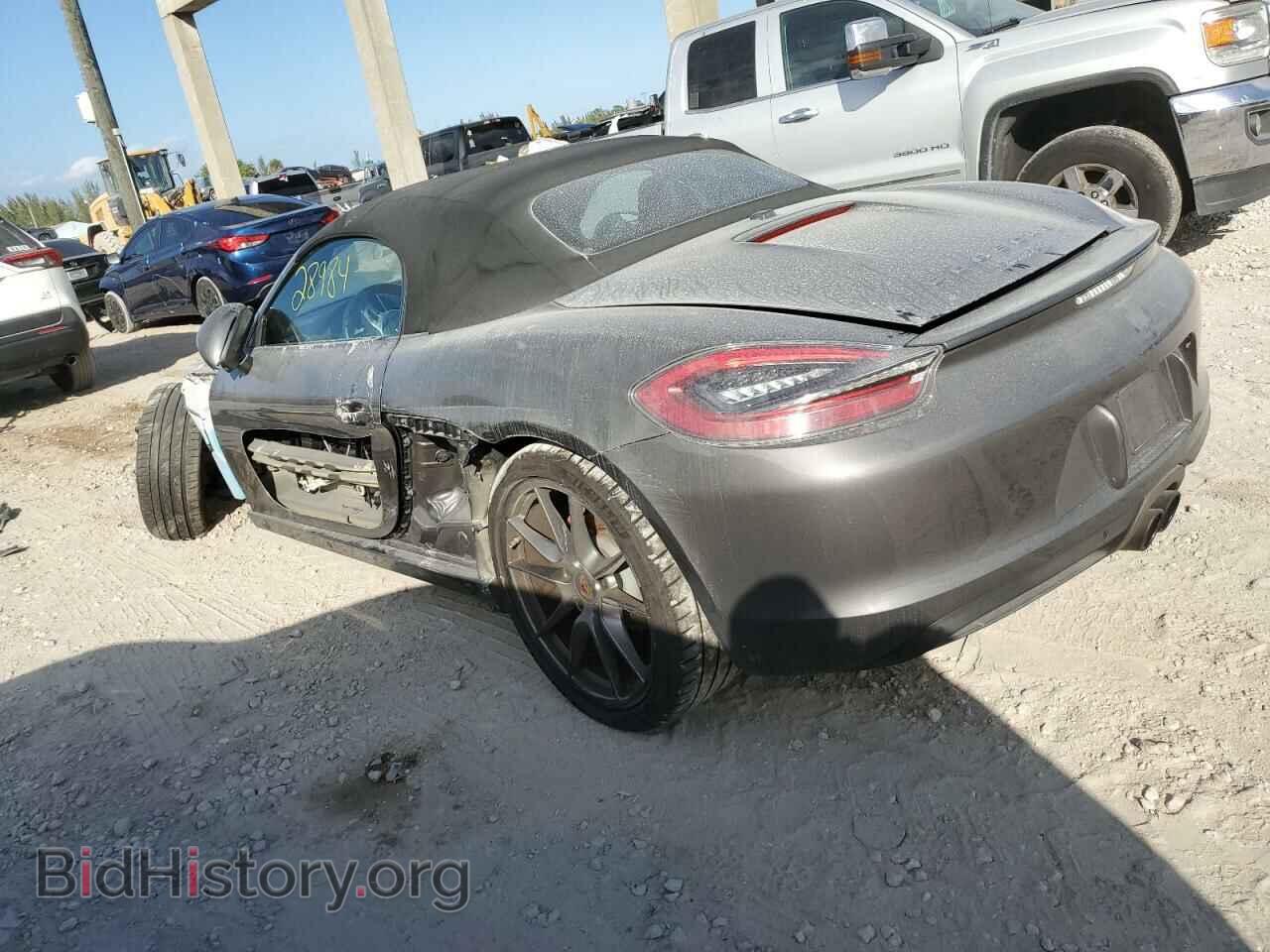 2016 PORSCHE BOXSTER - VIN: WP0CB2A84GS140168 - Фото 2