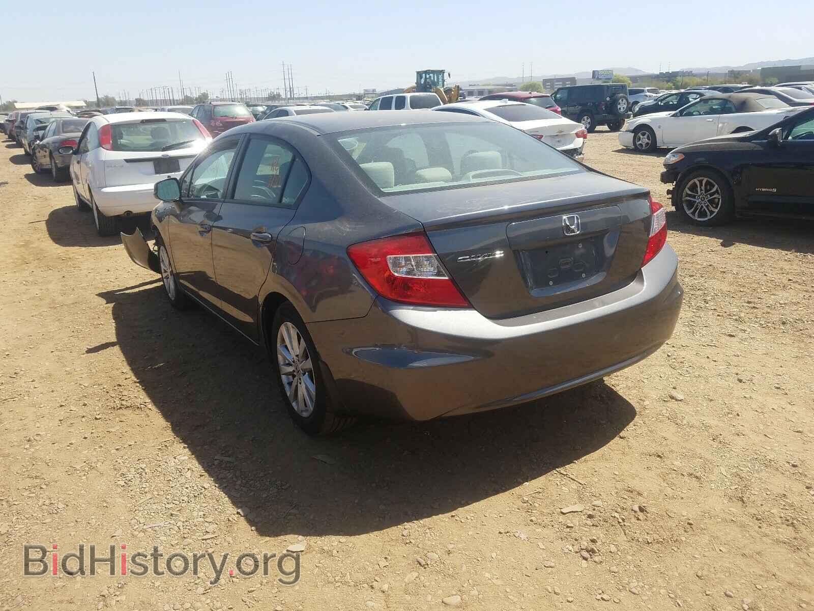2012 HONDA CIVIC - VIN: 19XFB2F87CE021629 - Фото 3