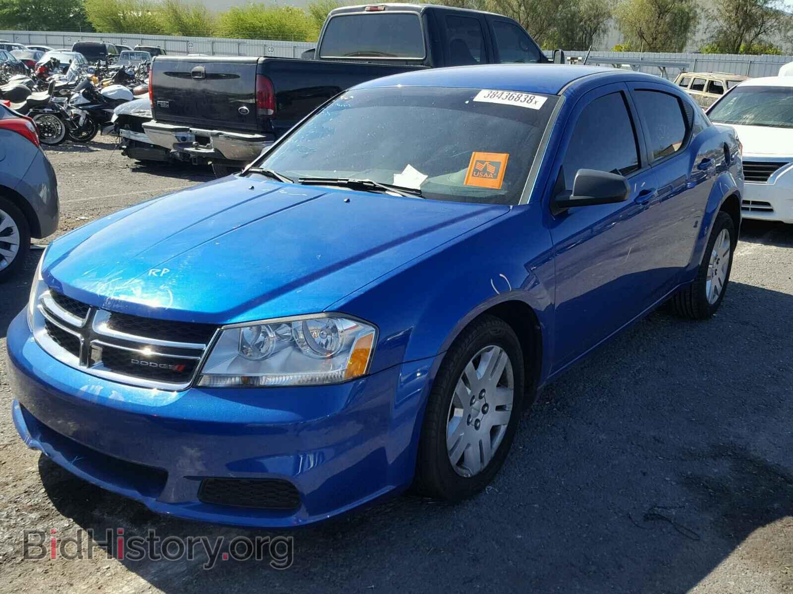 2013 DODGE AVENGER - VIN: 1C3CDZABXDN754445 - Фото 2