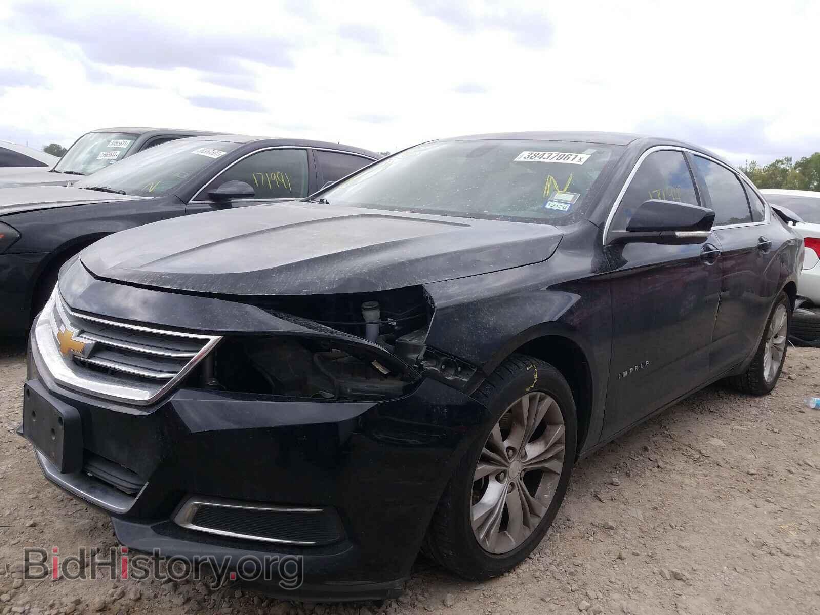 2014 CHEVROLET IMPALA - VIN: 1G1115SL3EU148349 - Фото 2