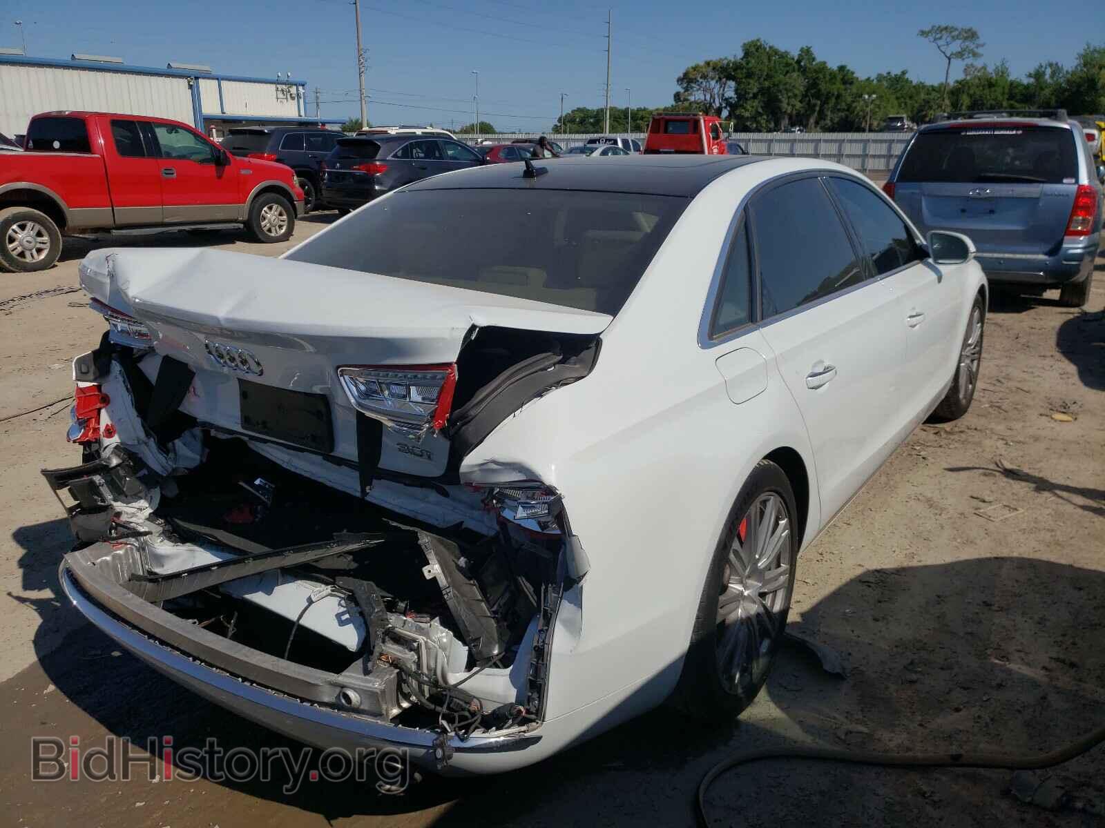 2014 AUDI A8 - VIN: WAURGAFD0EN002308 - Фото 4