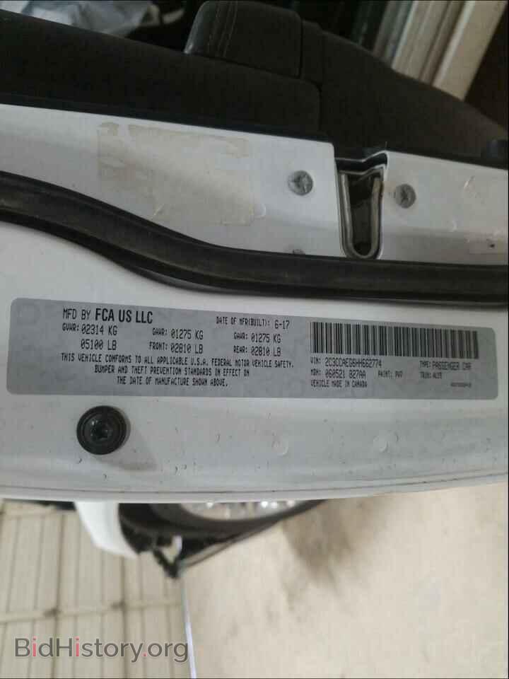 2017 CHRYSLER 300 - VIN: 2C3CCAEG6HH662774 - Фото 10