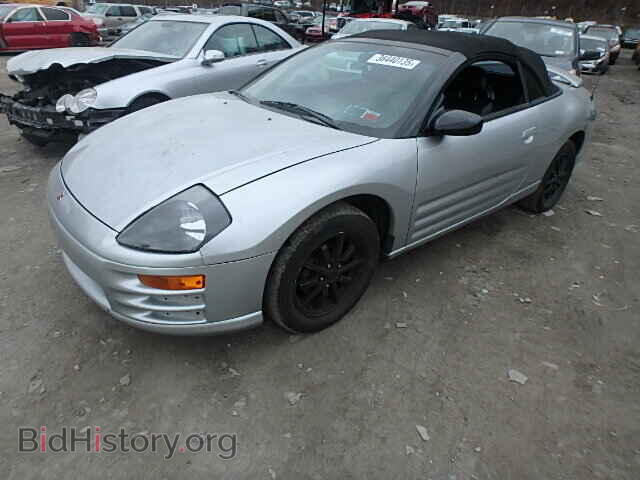 2001 MITSUBISHI ECLIPSE - VIN: 4A3AE45G51E160699 - Фото 2