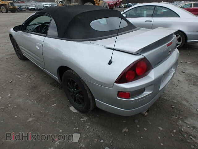 2001 MITSUBISHI ECLIPSE - VIN: 4A3AE45G51E160699 - Фото 3