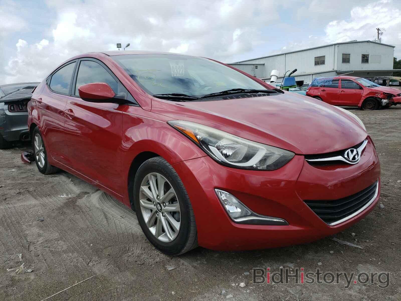 Photo KMHDH4AE0EU174447 - HYUNDAI ELANTRA 2014