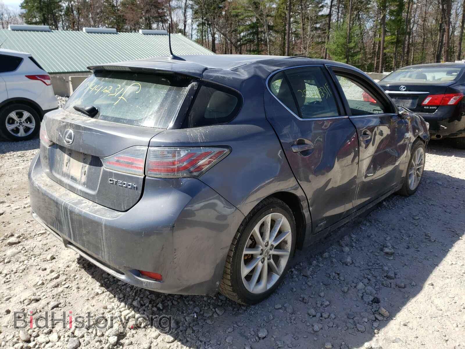 2012 LEXUS CT 200 - VIN: JTHKD5BH0C2056640 - Фото 9