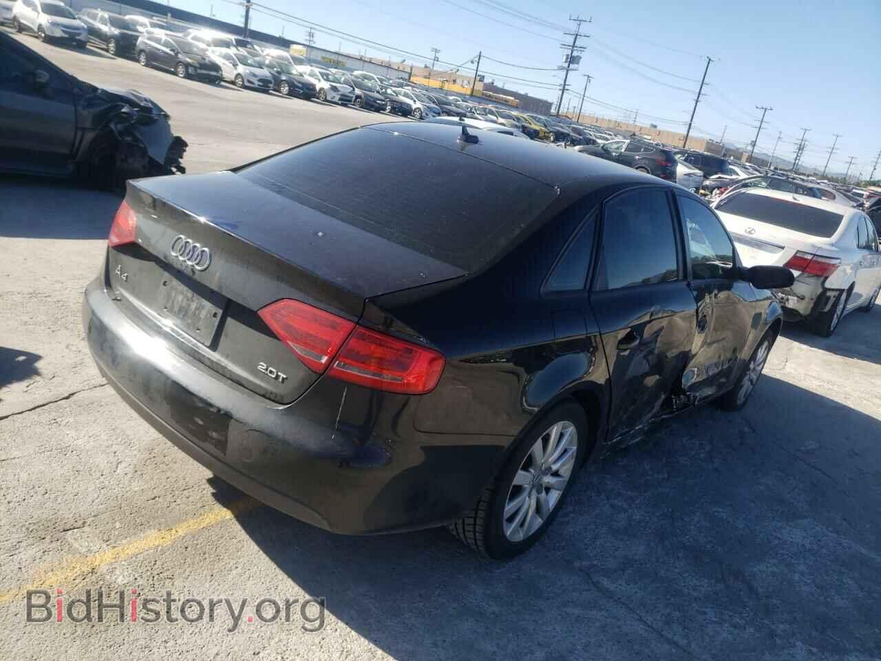 2012 AUDI A4 - VIN: WAUAFAFL1CN009014 - Фото 3
