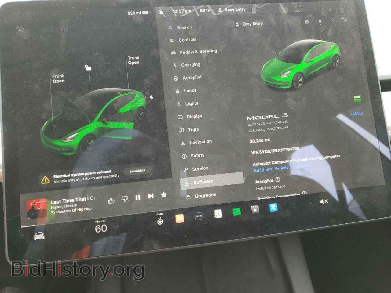 2022 TESLA MODEL 3 - VIN: 5YJ3E1EBXNF194768 - Photo 9