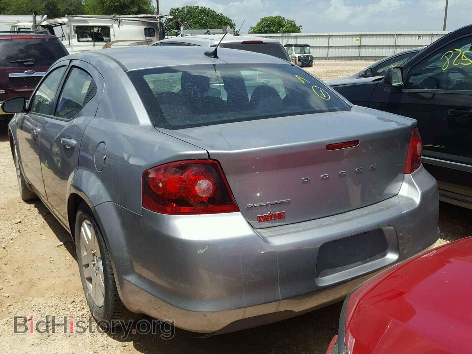 2013 DODGE AVENGER - VIN: 1C3CDZAB7DN632996 - Фото 3