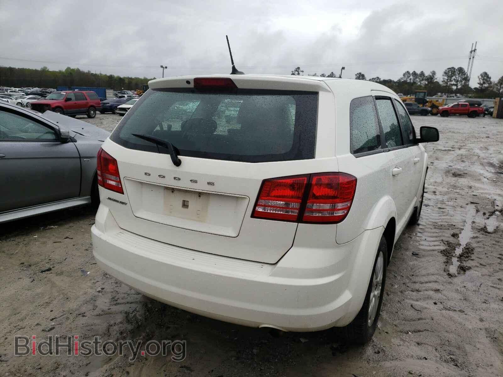 2014 DODGE JOURNEY - VIN: 3C4PDCAB3ET165538 - Фото 4