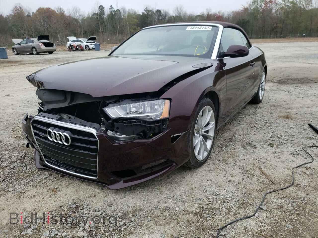 2014 AUDI A5 - VIN: WAUCFAFH4EN008916 - Фото 2