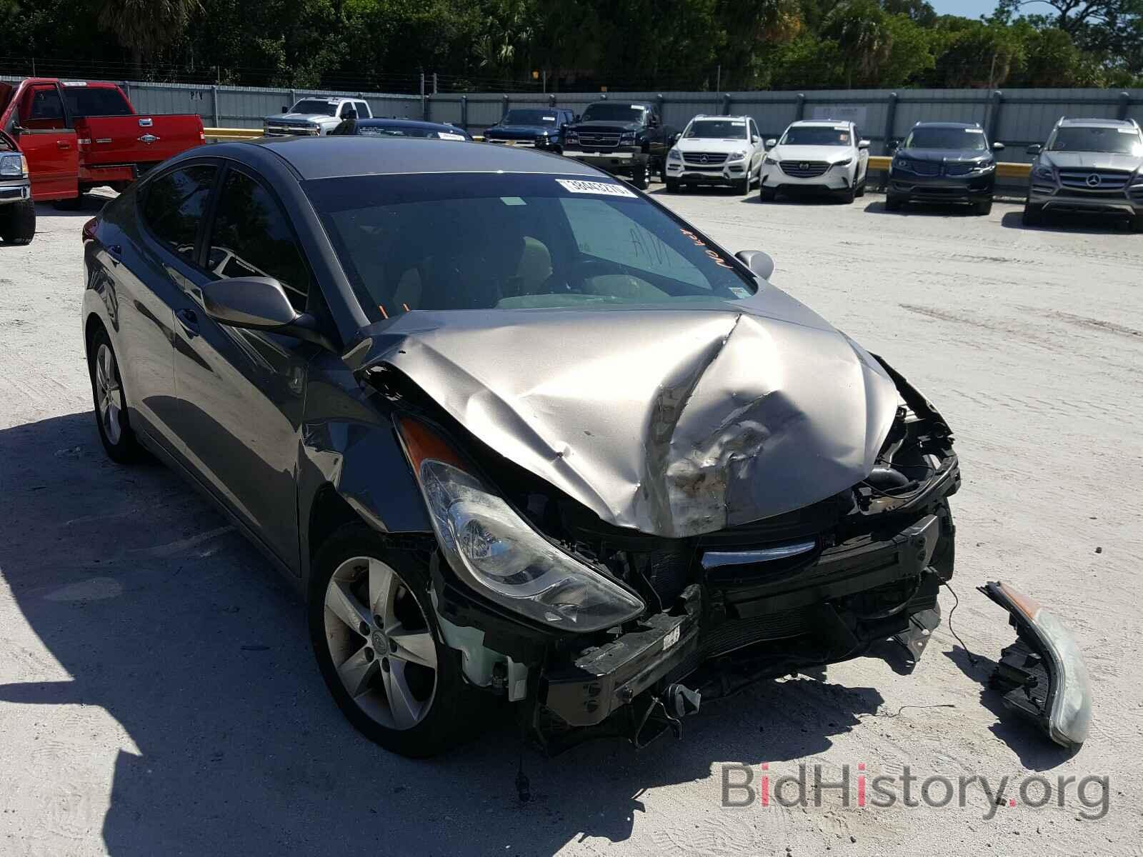 Photo 5NPDH4AE4CH094564 - HYUNDAI ELANTRA 2012