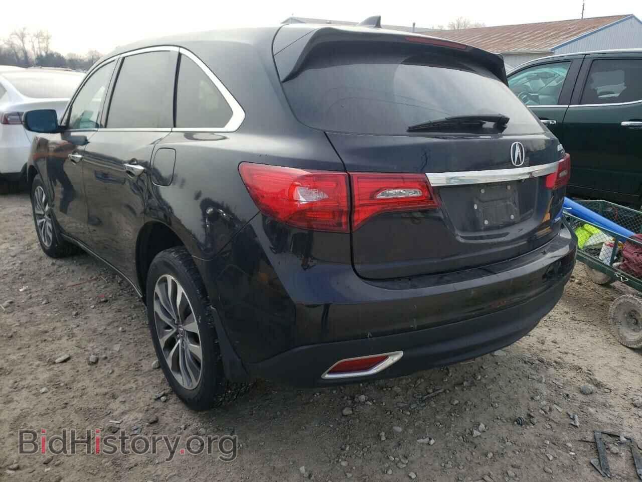 2014 ACURA MDX - VIN: 5FRYD4H43EB001432 - Фото 3