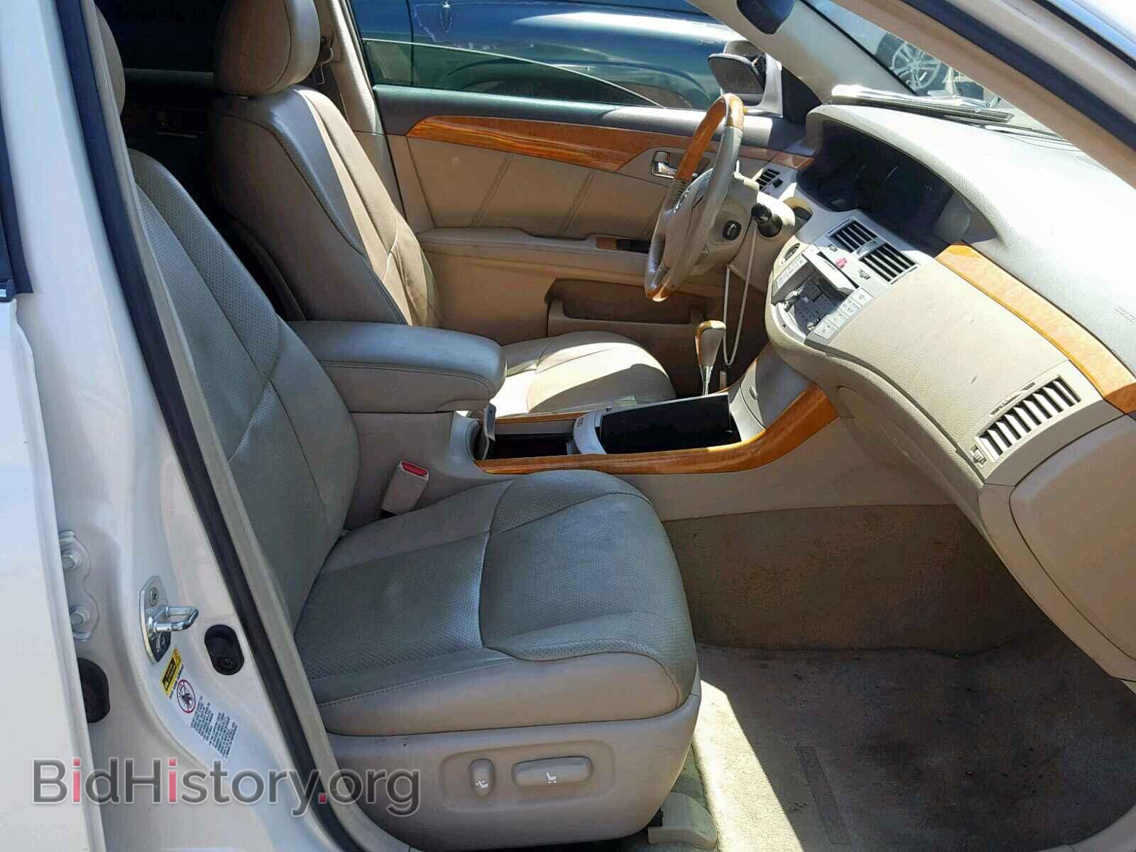 2005 TOYOTA AVALON - VIN: 4T1BK36B35U058564 - Фото 5
