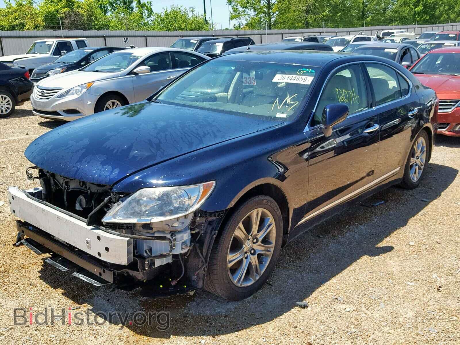 2008 LEXUS LS460 - VIN: JTHBL46F085052955 - Фото 2
