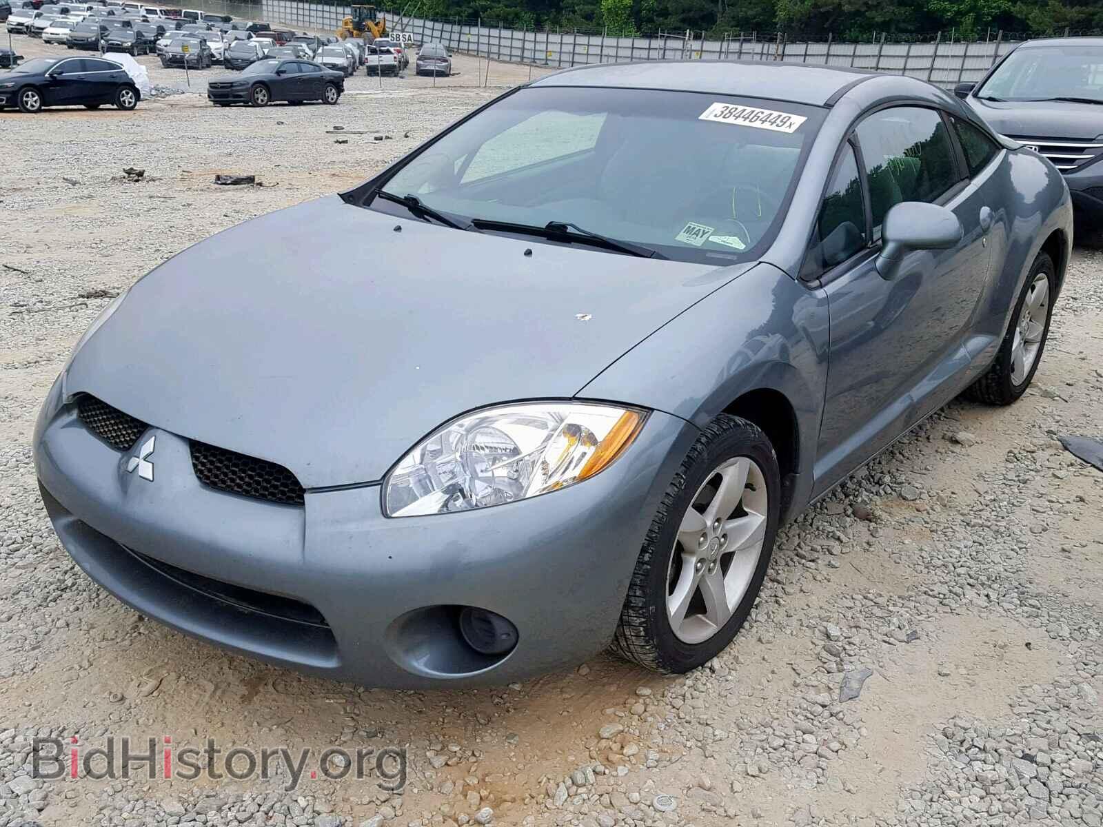 2007 MITSUBISHI ECLIPSE - VIN: 4A3AK24F87E016840 - Фото 2