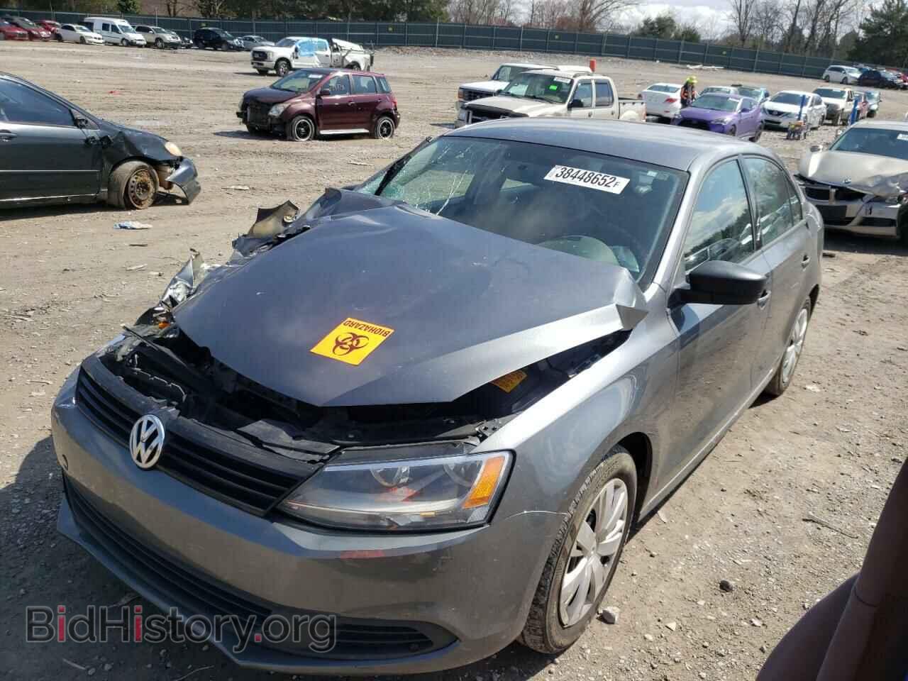 2012 VOLKSWAGEN JETTA - VIN: 3VW2K7AJ8CM334245 - Фото 2