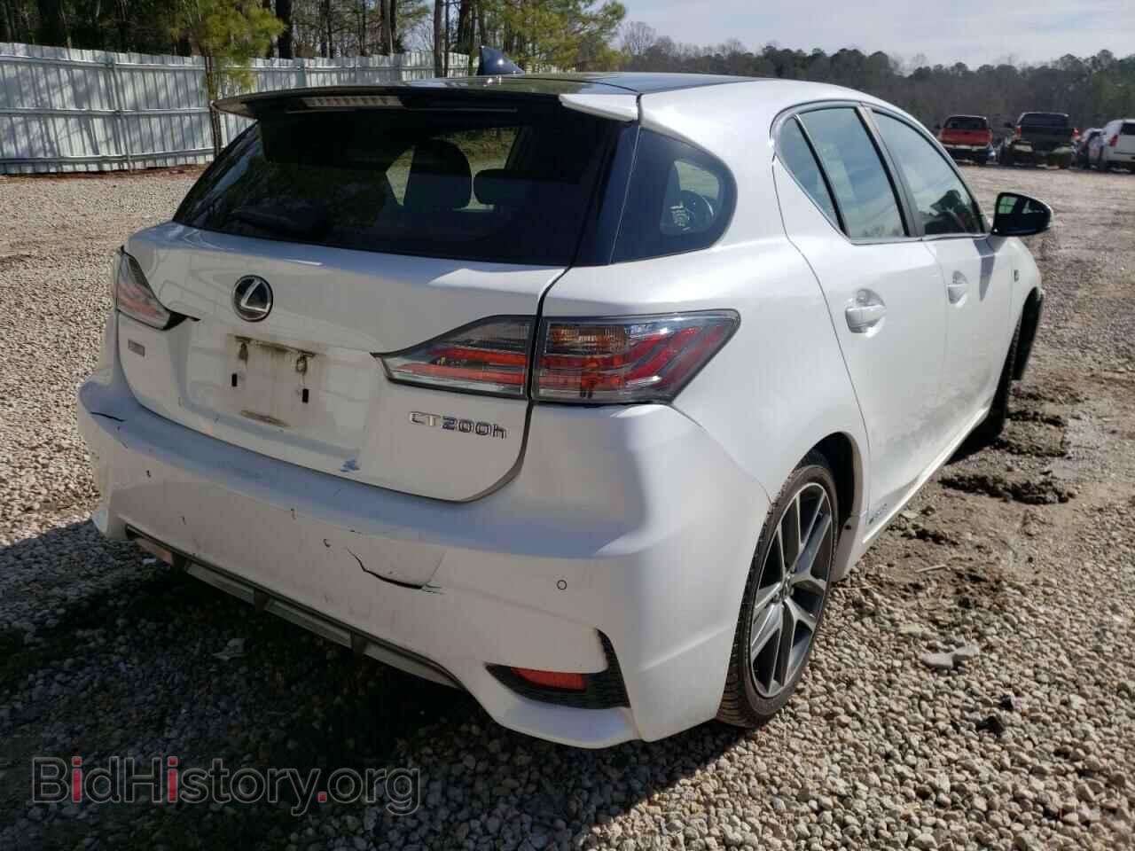 2014 LEXUS CT 200 - VIN: JTHKD5BHXE2192096 - Фото 4