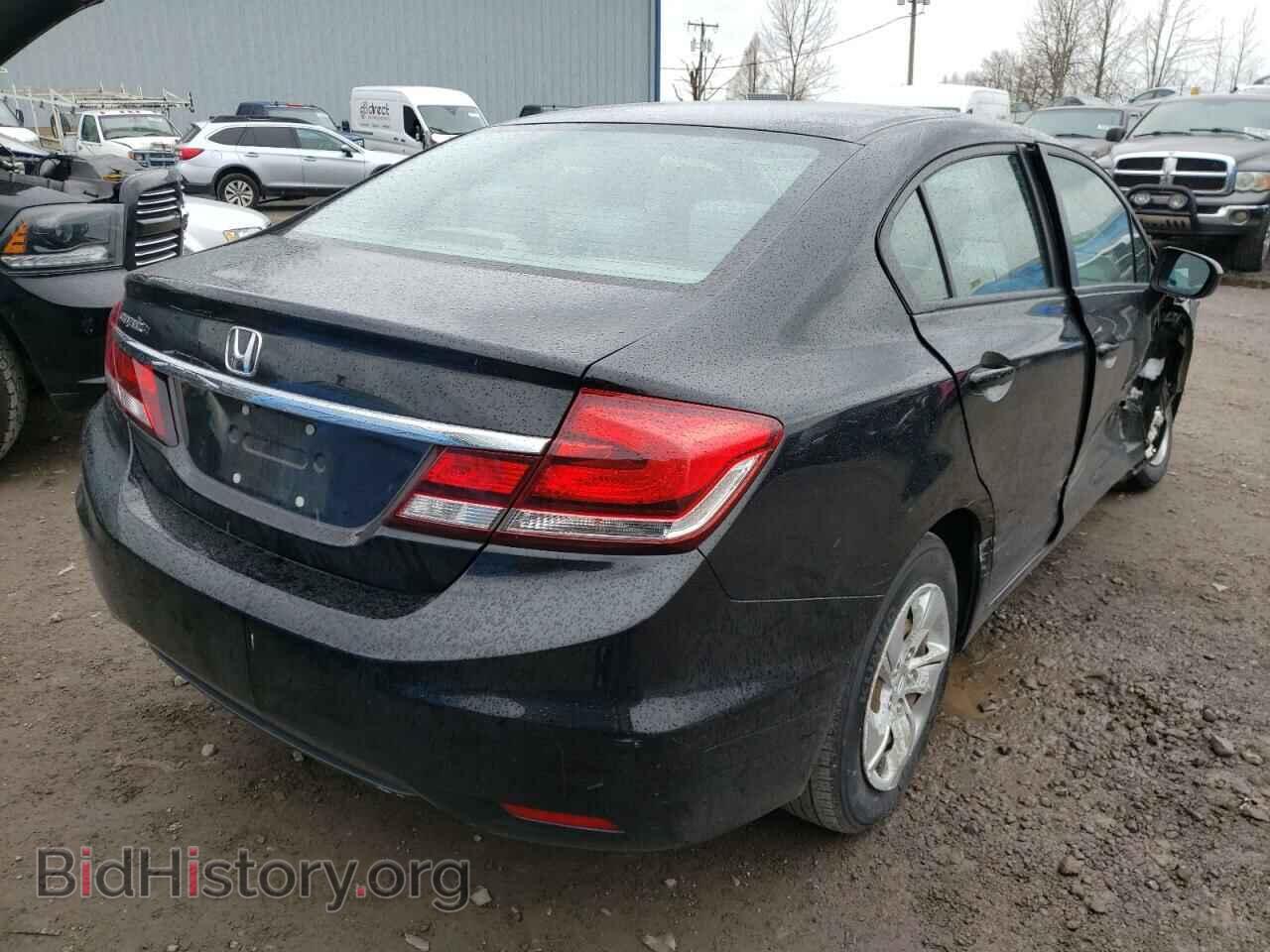 2014 HONDA CIVIC - VIN: 19XFB2F55EE247290 - Фото 4