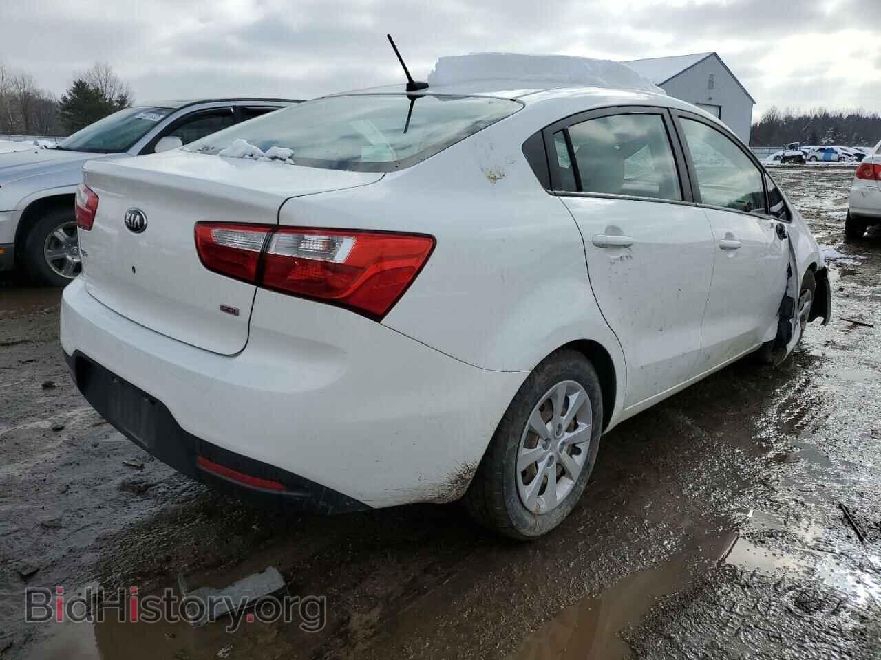 2013 KIA RIO - VIN: KNADM4A34D6236172 - Фото 3