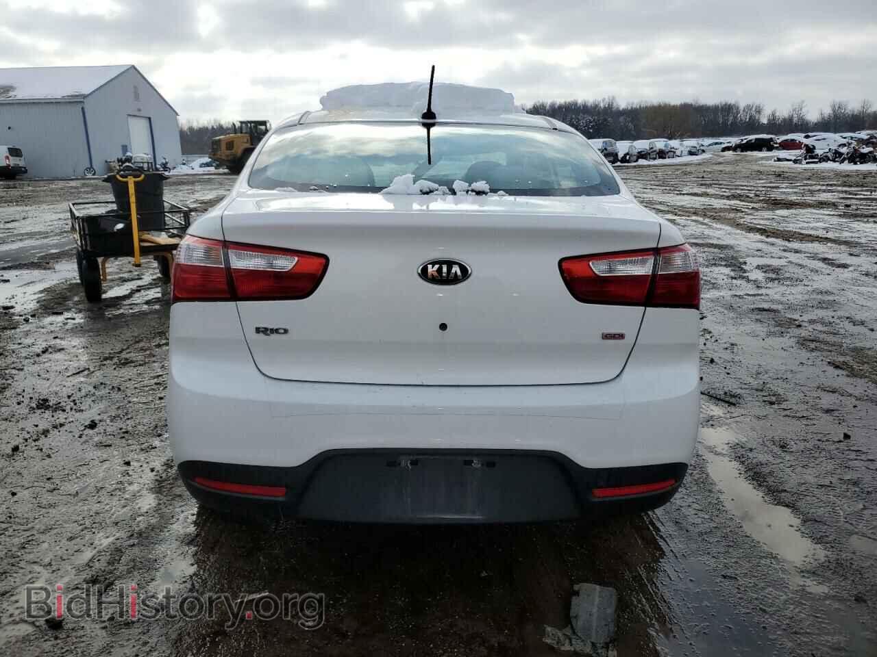 2013 KIA RIO - VIN: KNADM4A34D6236172 - Фото 6