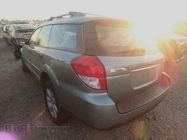 2009 SUBARU OUTBACK - VIN: 4S4BP61C597312556 - Фото 3