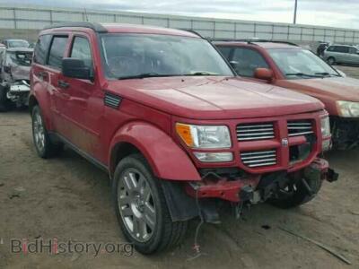 2011 Dodge NITRO Nitro Heat, красный — VIN 1D4PU4GX6BW554644, Copart