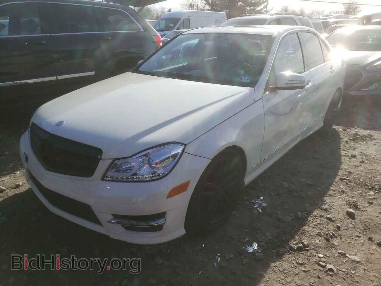 2012 MERCEDES-BENZ C-CLASS - VIN: WDDGF8BB9CR206269 - Photo 2