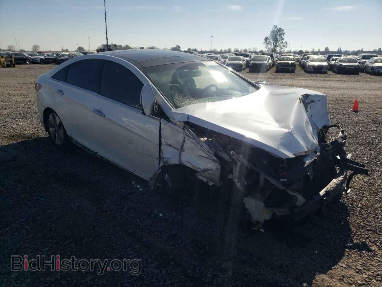 2013 HYUNDAI SONATA - VIN: KMHEC4A44DA066357 - Фото 4