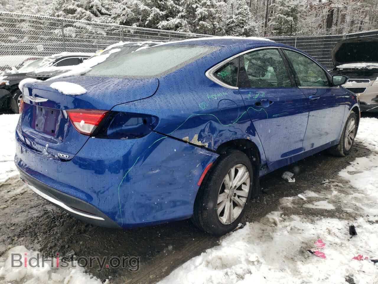 2015 CHRYSLER 200 - VIN: 1C3CCCAB3FN707437 - Фото 3
