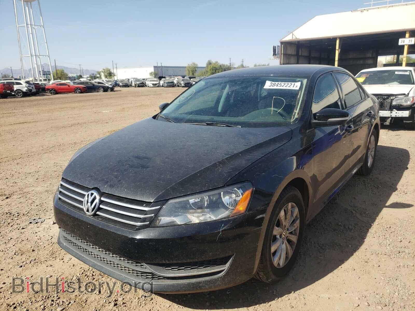 2013 VOLKSWAGEN PASSAT - VIN: 1VWAP7A35DC020716 - Фото 2
