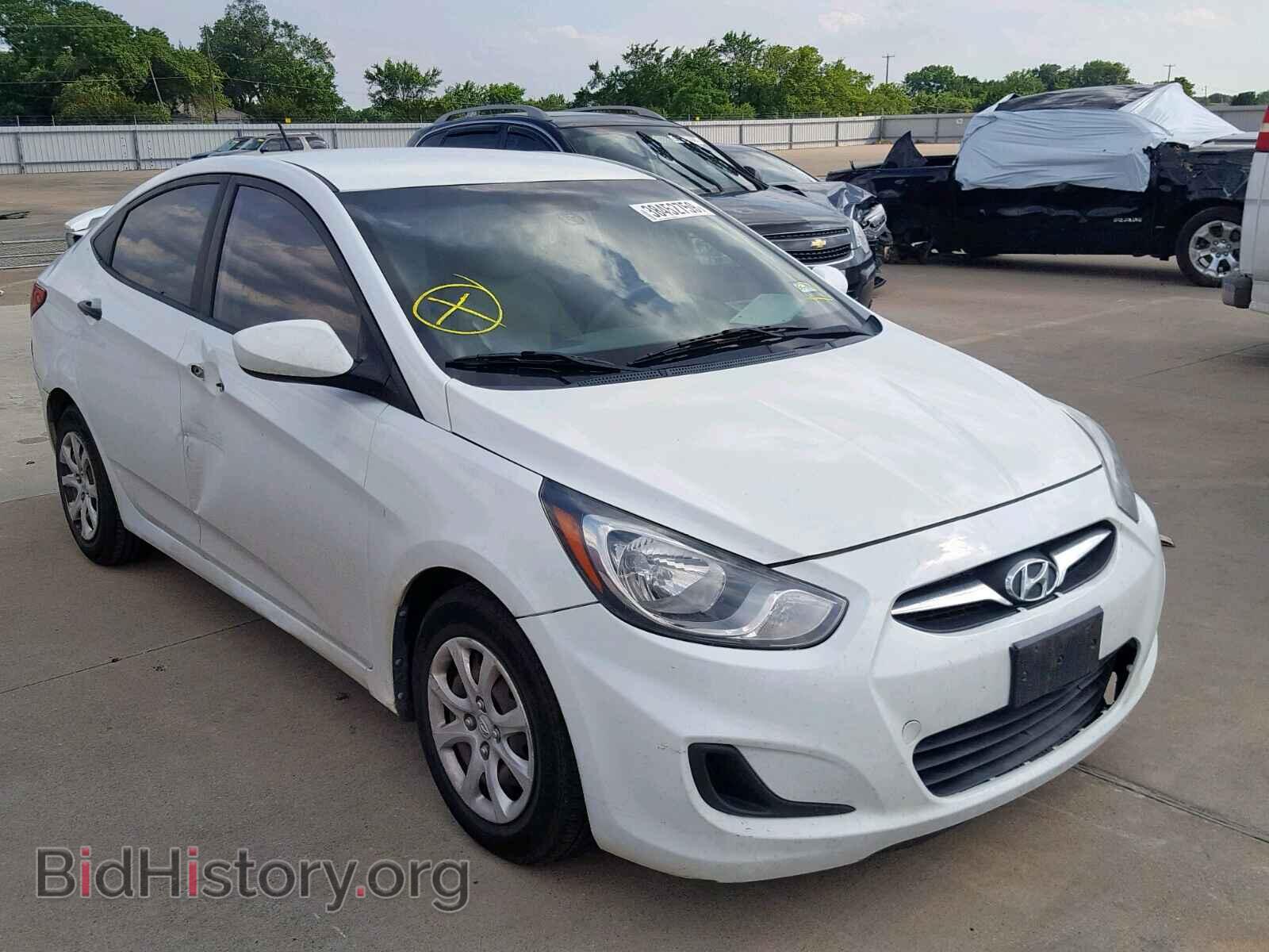 Photo KMHCT4AEXCU079286 - HYUNDAI ACCENT 2012