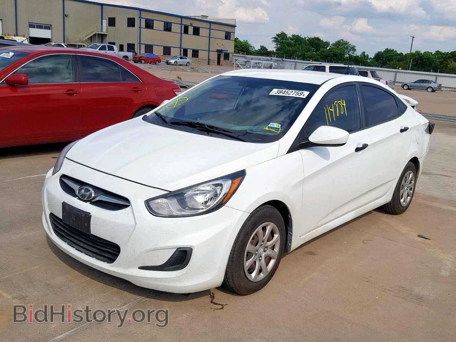 2012 HYUNDAI ACCENT - VIN: KMHCT4AEXCU079286 - Фото 2