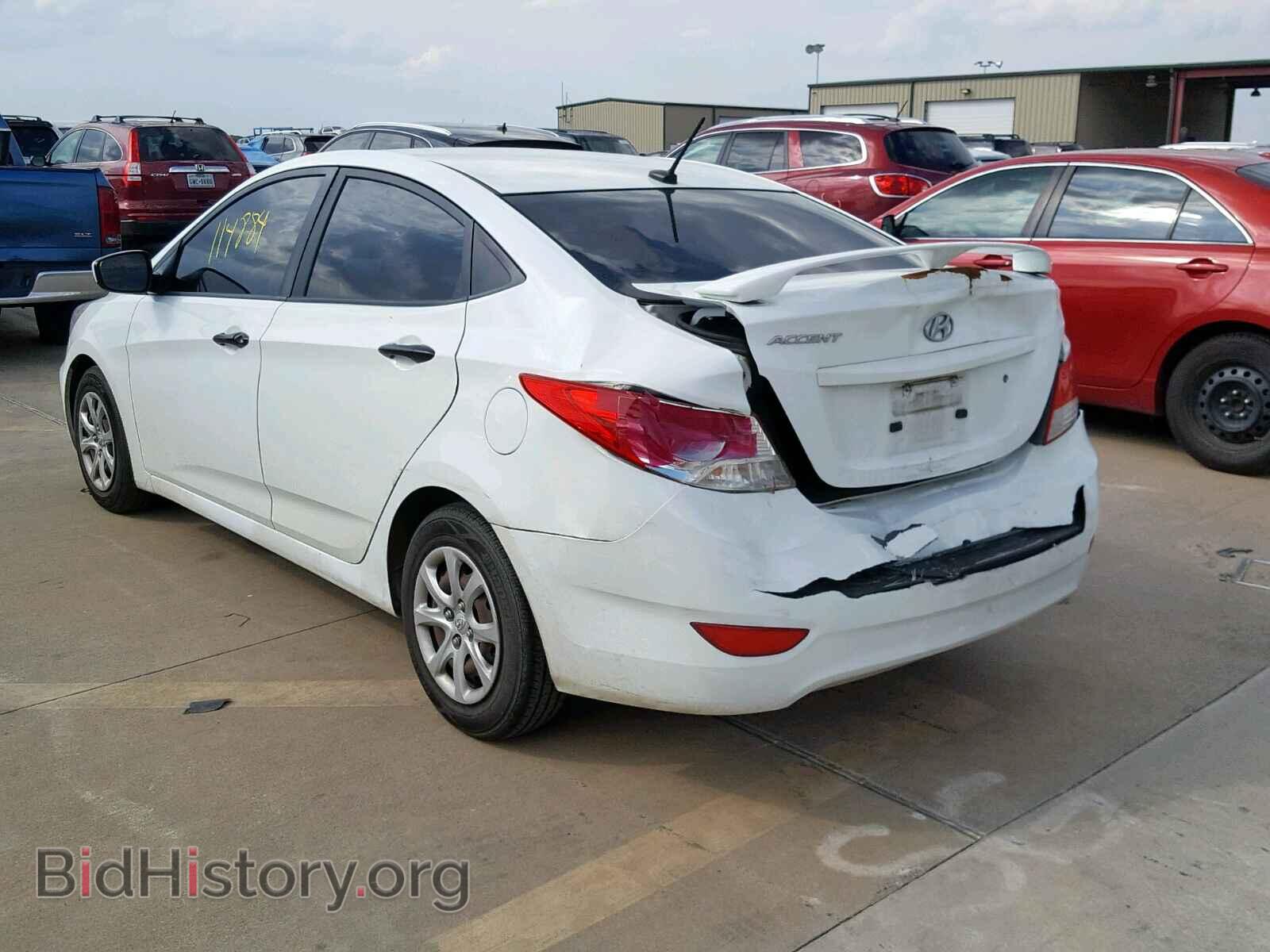 2012 HYUNDAI ACCENT - VIN: KMHCT4AEXCU079286 - Фото 3