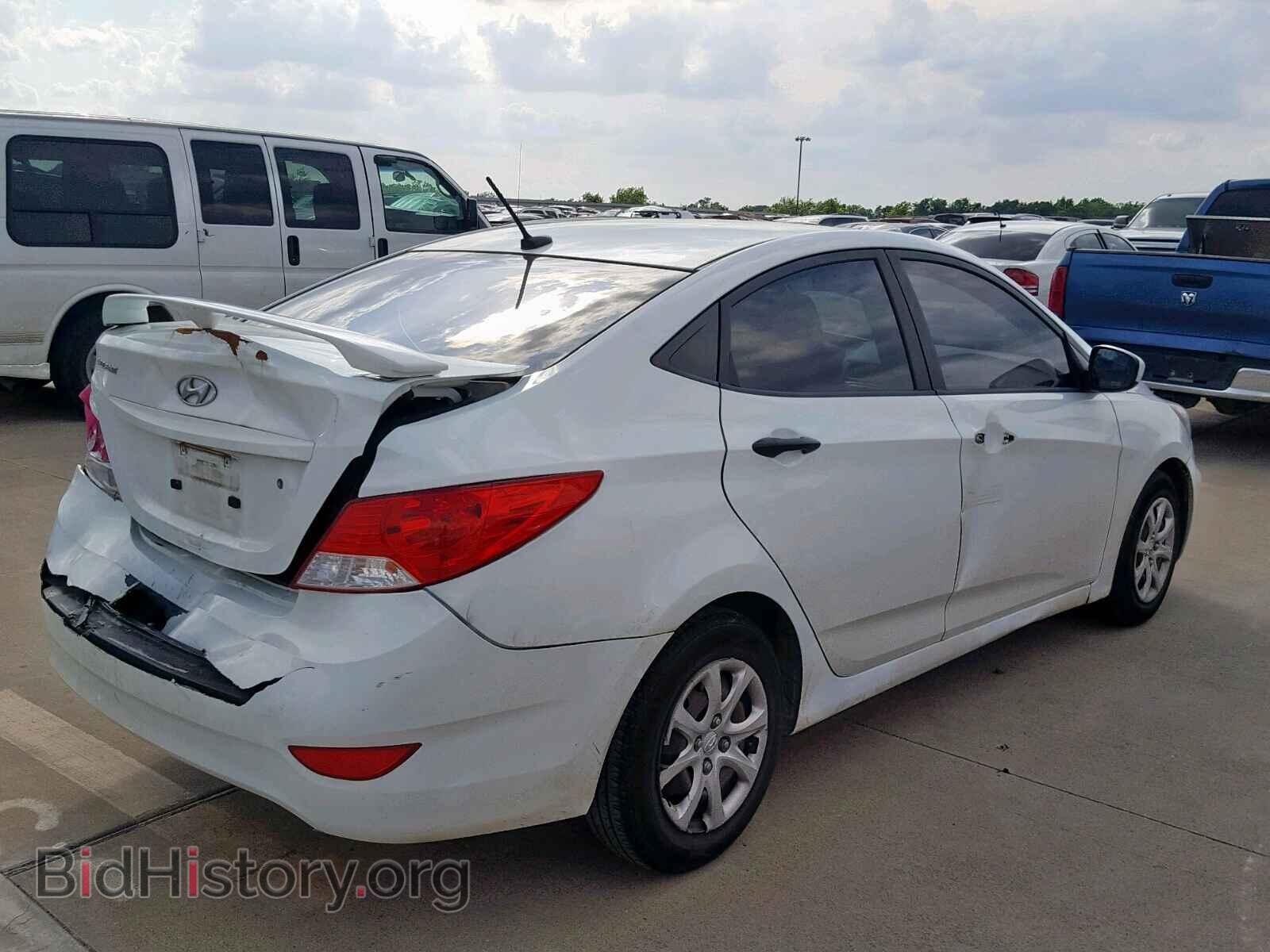 2012 HYUNDAI ACCENT - VIN: KMHCT4AEXCU079286 - Фото 4