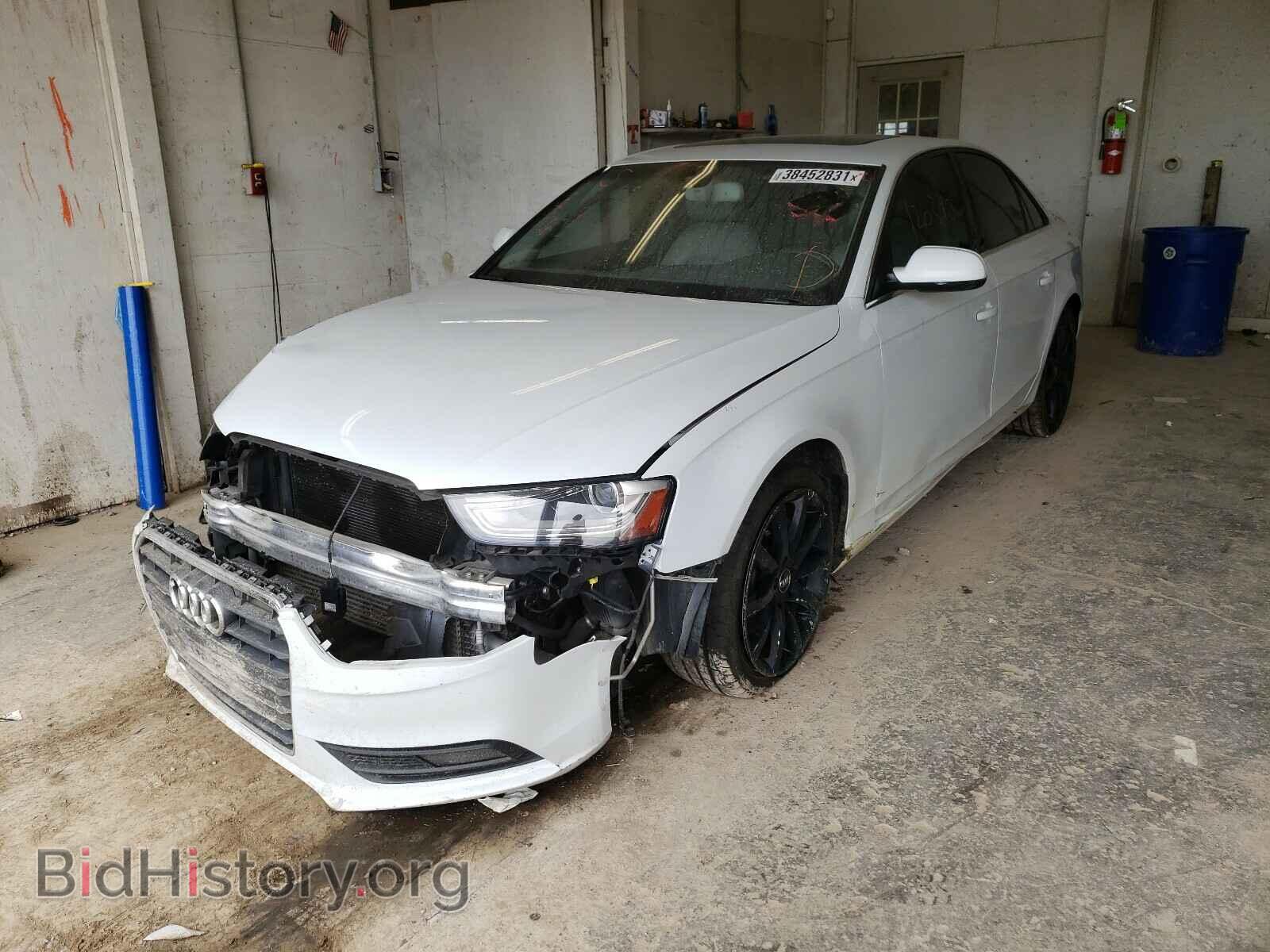2013 AUDI A4 - VIN: WAUFFAFL1DA182269 - Фото 2