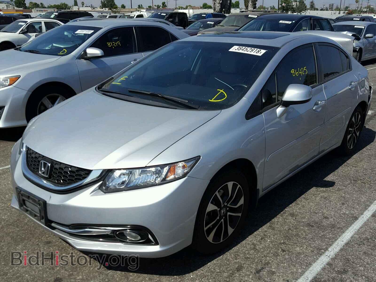 2013 HONDA CIVIC - VIN: 19XFB2F99DE268581 - Фото 2