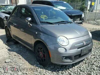 2012 Fiat 500 500 Sport, темно-серый — VIN 3C3CFFBR7CT126099, Copart