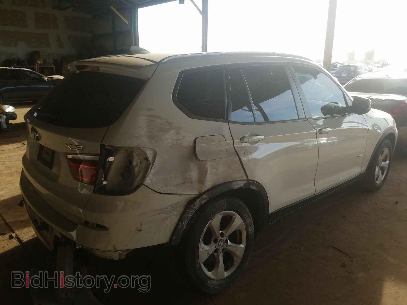 2012 BMW X3 - VIN: 5UXWX5C53CL720467 - Фото 4