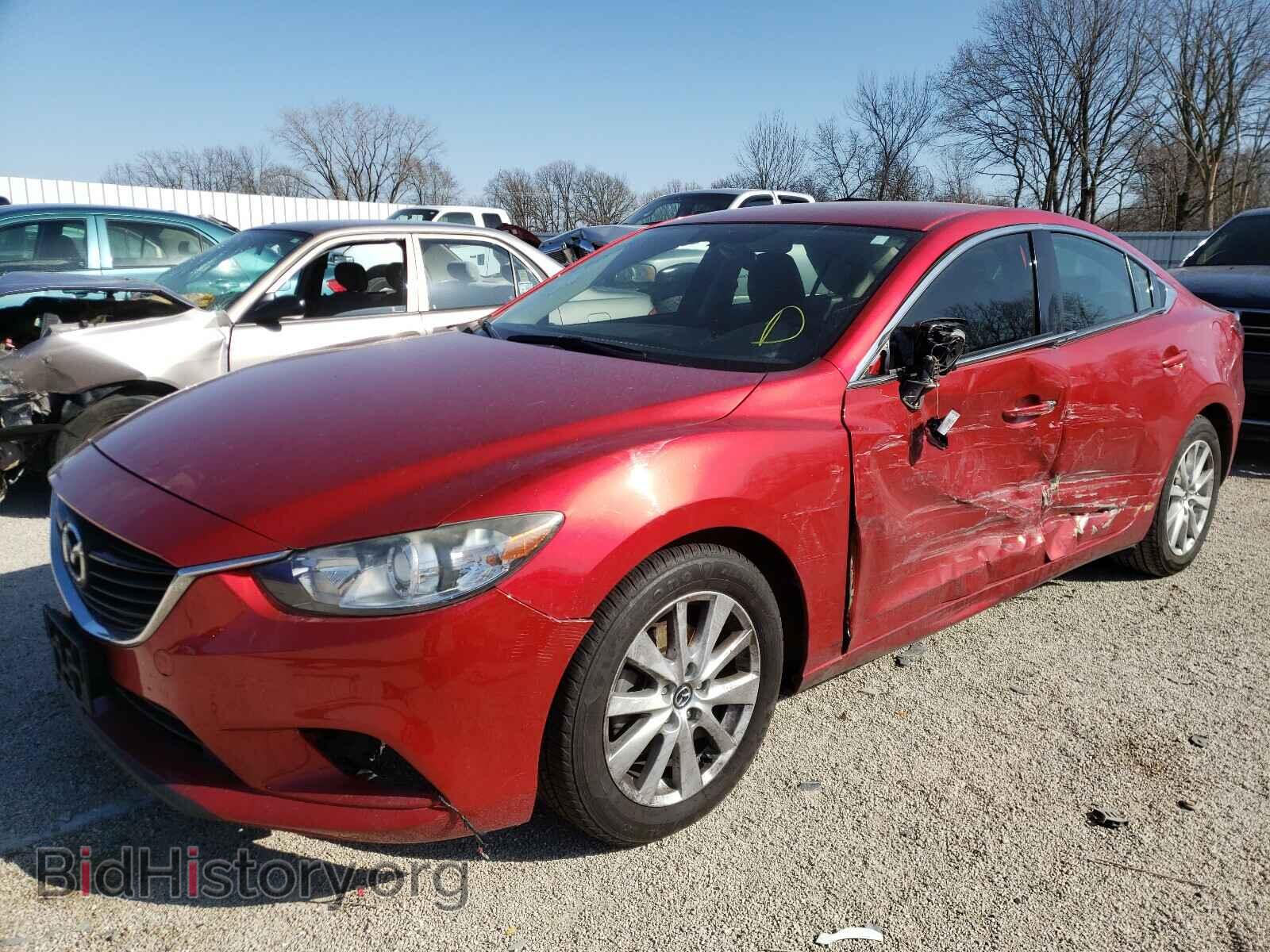 2014 MAZDA 6 - VIN: JM1GJ1U61E1140916 - Фото 2