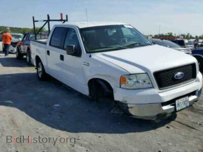 2005 Ford F150, белый — VIN 1FTPW12565KF02955, Copart