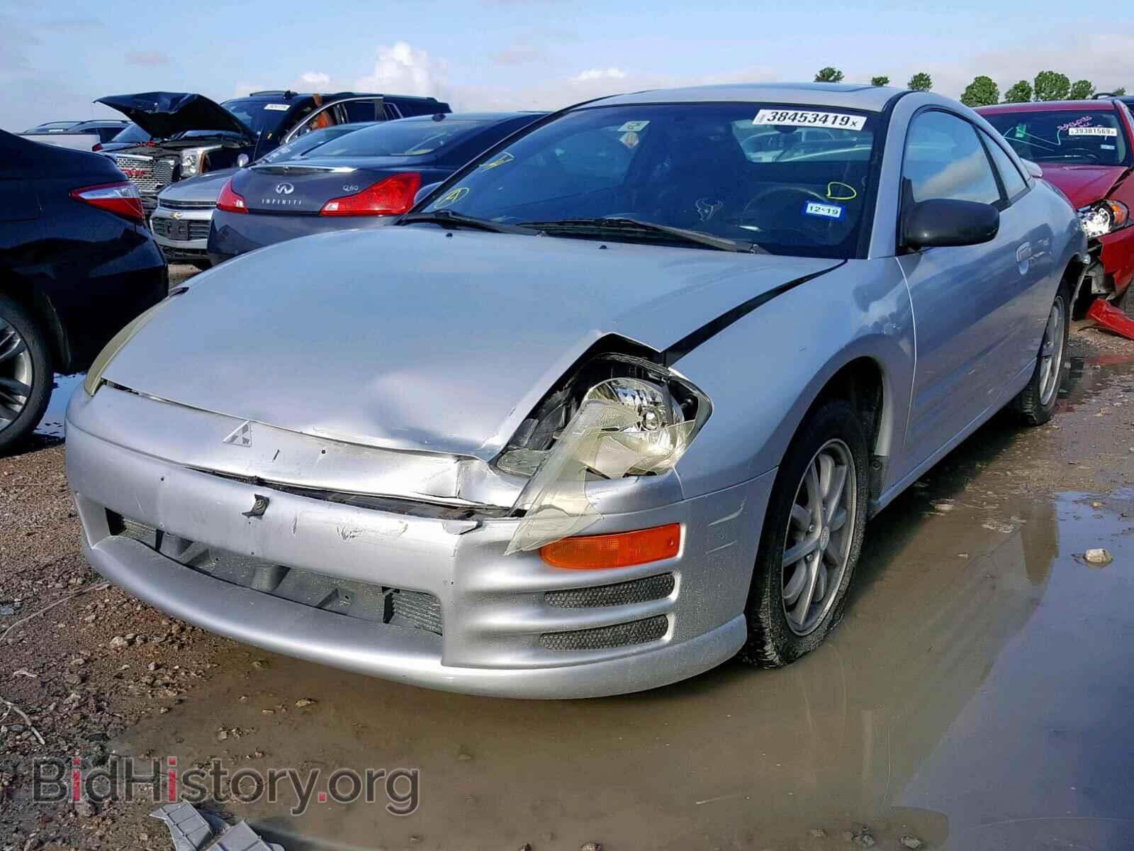 2002 MITSUBISHI ECLIPSE - VIN: 4A3AC44G92E073767 - Photo 2
